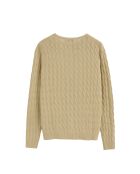 Felpa beige Dylan in cotone