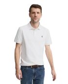 Polo a manica corta in cotone bianco Browno