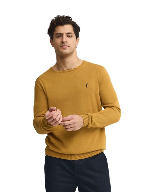 Felpa Adam senape in cotone