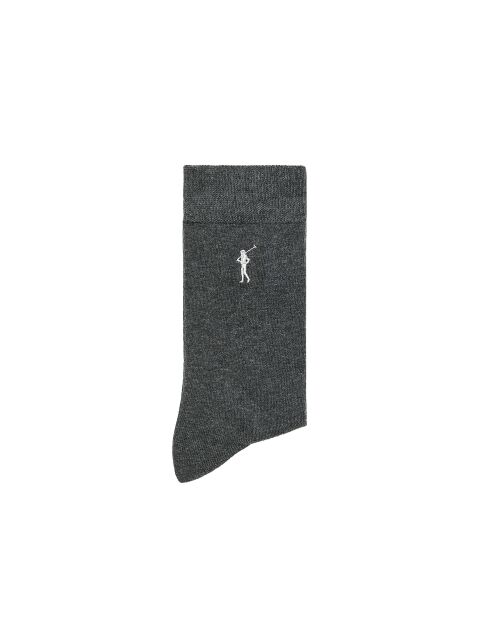 Lot de 2 chaussettes en coton Hicham dark gray