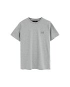 T-Shirt à manches courtes en coton Quentin gray vigore