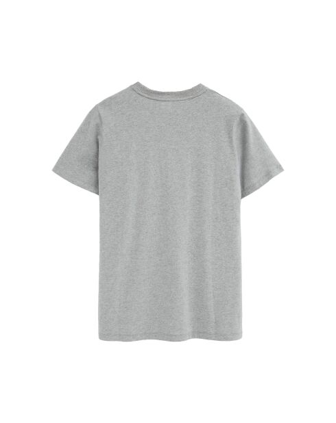 T-Shirt à manches courtes en coton Quentin gray vigore