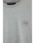 T-Shirt à manches courtes en coton Quentin gray vigore
