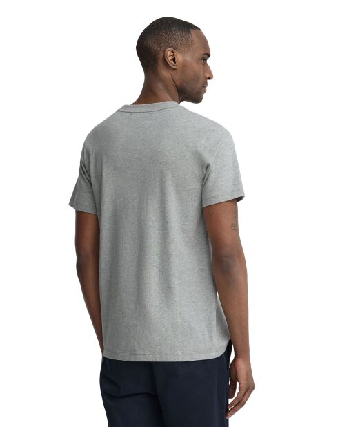 T-Shirt à manches courtes en coton Quentin gray vigore