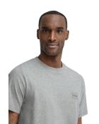 T-Shirt à manches courtes en coton Quentin gray vigore