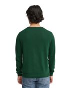 Pull en coton Yohan bottle green