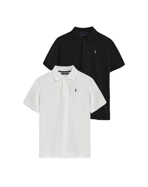 Set di 2 polo a manica corta in cotone Samir multicolore