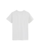 T-Shirt à manches courtes en coton Lucien white