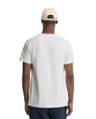 T-Shirt à manches courtes en coton Lucien white