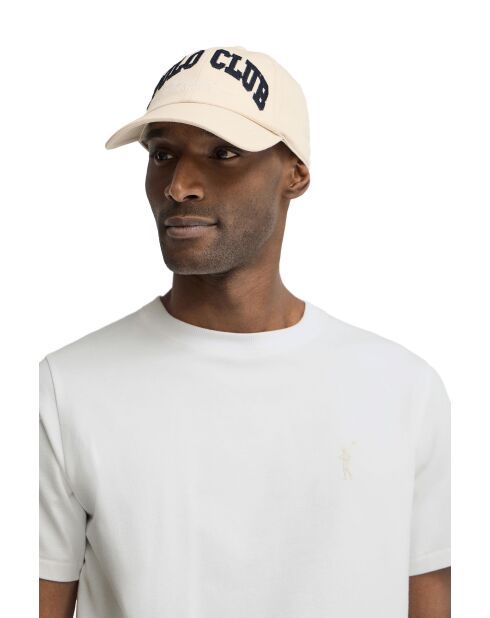T-Shirt à manches courtes en coton Lucien white