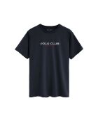 T-Shirt à manches courtes en coton Nicolas navy