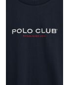 T-Shirt à manches courtes en coton Nicolas navy