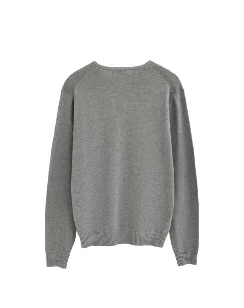 Felpa Amir vigore in cotone grigio
