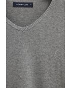 Felpa Amir vigore in cotone grigio