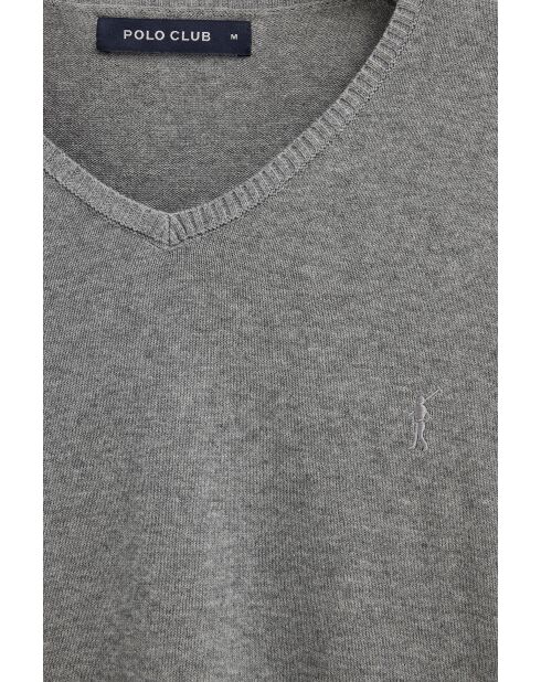 Felpa Amir vigore in cotone grigio