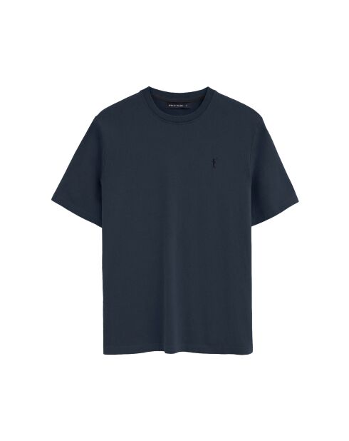 T-Shirt à manches courtes en coton Mickaël navy