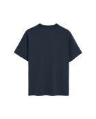 T-Shirt à manches courtes en coton Mickaël navy