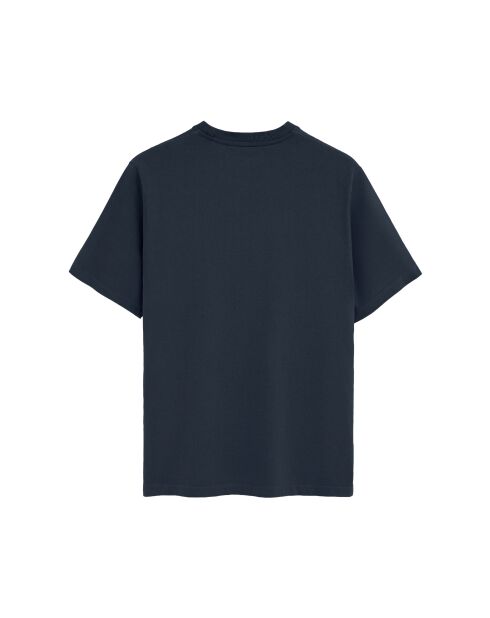 T-Shirt à manches courtes en coton Mickaël navy
