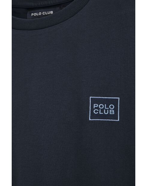 T-Shirt à manches courtes en coton Patrice navy