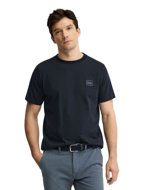 T-Shirt à manches courtes en coton Patrice navy