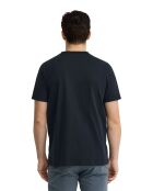 T-Shirt à manches courtes en coton Patrice navy