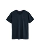 T-Shirt à manches courtes en coton Marcel navy