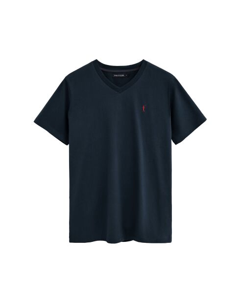 T-Shirt à manches courtes en coton Marcel navy