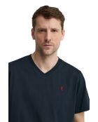T-Shirt à manches courtes en coton Marcel navy