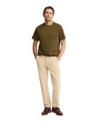 T-Shirt à manches courtes en coton Léonard dark khaki