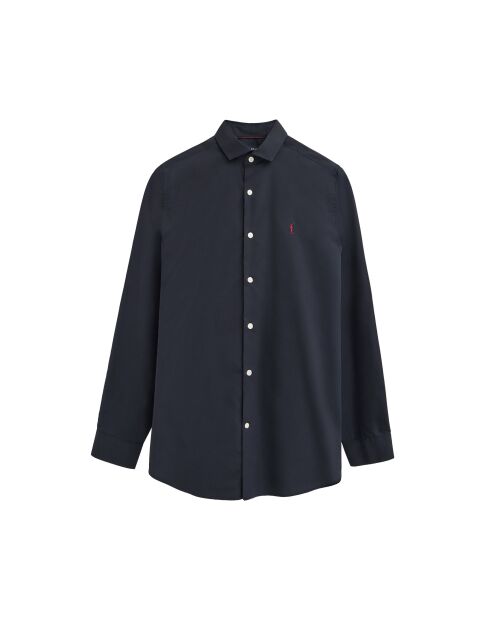 Camicia Jean-Paul in cotone a manica lunga blu