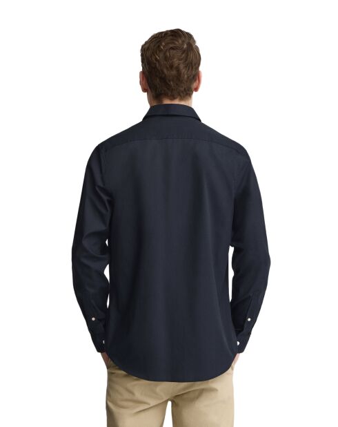Camicia Jean-Paul in cotone a manica lunga blu