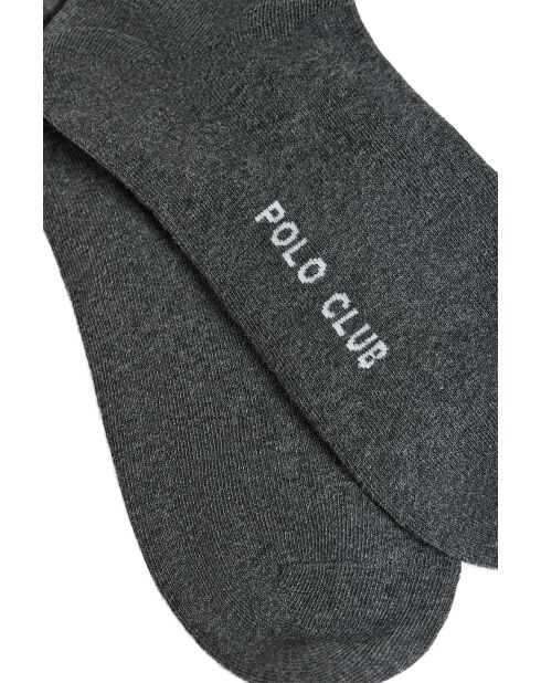 Lot de 3 chaussettes en coton Jamal dark gray