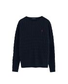 Felpa Christian navy in cotone