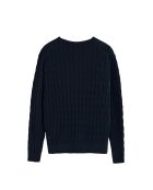 Felpa Christian navy in cotone