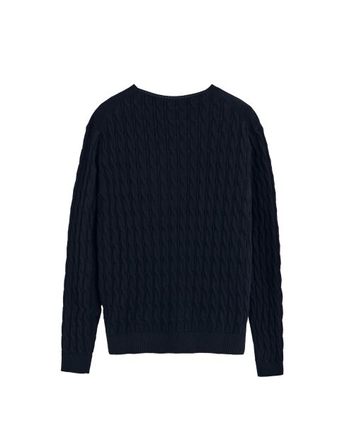 Felpa Christian navy in cotone