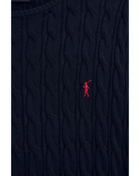 Felpa Christian navy in cotone