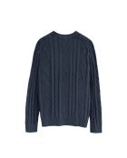 Pullover Owen in denim in cotone blu