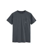 T-Shirt à manches courtes en coton Mehdi stone gray