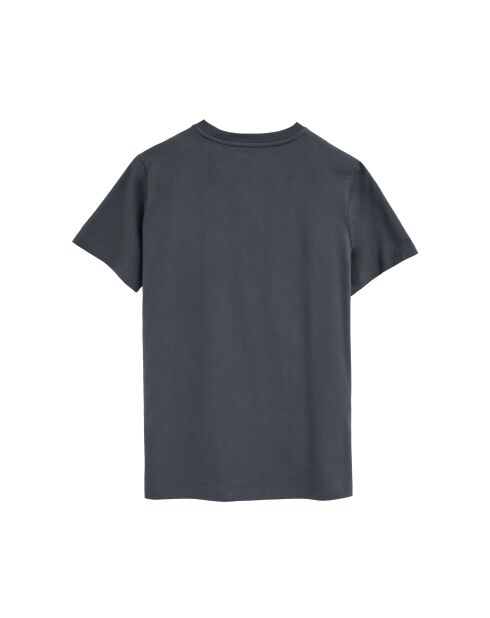 T-Shirt à manches courtes en coton Mehdi stone gray