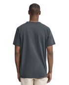 T-Shirt à manches courtes en coton Mehdi stone gray