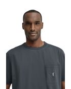 T-Shirt à manches courtes en coton Mehdi stone gray