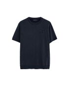Felpa Nathan in cotone blu