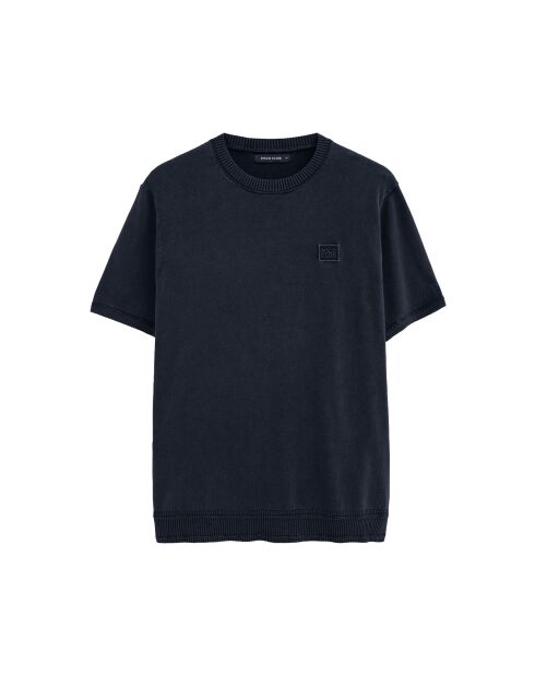 Felpa Nathan in cotone blu