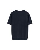 Felpa Nathan in cotone blu