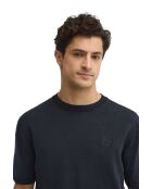 Felpa Nathan in cotone blu