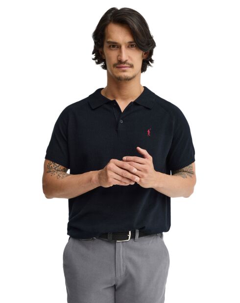 Felpa George in cotone blu