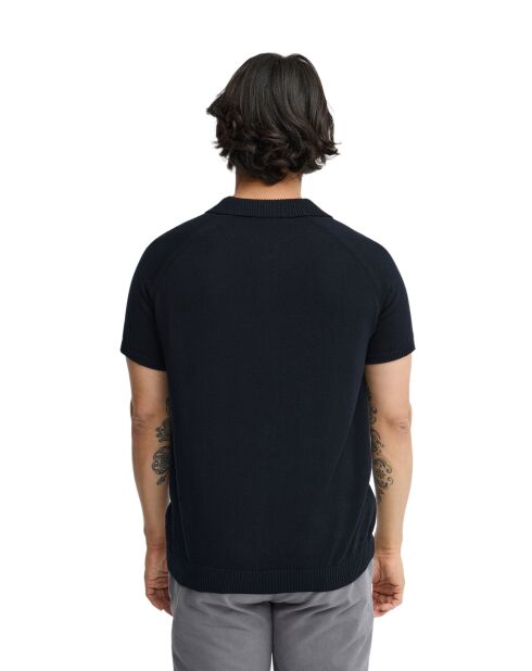 Felpa George in cotone blu