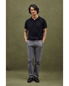 Felpa George in cotone blu