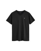 T-Shirt à manches courtes en coton Marius noir