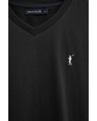 T-Shirt à manches courtes en coton Marius noir